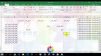 آموزش اکسل قسمت هفتم وارد کردن اطلاعات و تغییر اندازه سلول