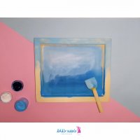 آموزش خلاقیت به کودکان ( این قسمت ساخت قاب دریایی) )