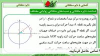ریاضی دهم - فصل 2- آشنایی با دایره مثلثاتی