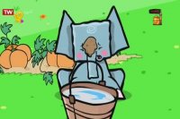 مهد کودک خانم زرافه - کدو تنبل کلک باز