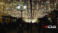 چراغانی های مسکو در آستانه سال نوی میلادی و کریسمس