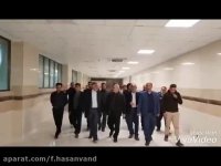 با حضور وزیر ورزش و جوانان سالن ورزشی 2500نفری شهید سروندی اندیمشک افتتاح شد