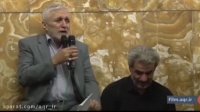 مداحی حاج منصور ارضی در حضور خانواده شهید حججی در حرم مطهر رضوی