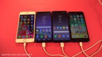 iPhone 8 Plus vs Note 8 vs S8 Plus vs 7 Plus - Battery Drain Test!