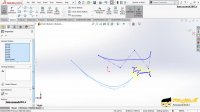 پنجره خصوصیات فرمان Style Spline در نرم افزار سالیدورکس یا سالیدورک 2018 (SOLIDWORKS 2018)