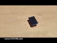 فیلم آموزش ساخت ربات عنکبوت خورشیدی