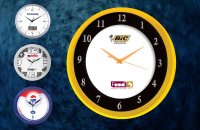 ساعت دیواری تبلیغاتی