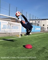 تمرین دروازه بانی برای پرش و دایوهای بلند