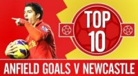 10 گل برتر تاریخ لیورپول به نیوکسل