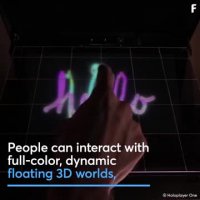 تکنولوژی نمایش سه بعدی هولوگرافیک