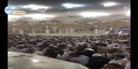 بارش باران رحمت الهی در مسجد الحرام