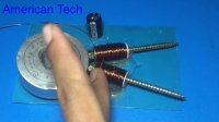 Induction motor , a slow motion AC motor testing