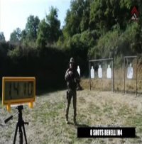 ارزیابی سرعت گلوله در یک نیم ثانیه