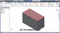آموزش ابتدایی مدل سه بعدی اینونتور 3D Model In Inventor LT 2015 گام سوم