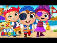 کارتون شاد کودکانه فرشته کوچولو : شعر دزد دریایی