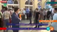 مسجد لرزاده/ صف مردم برای رای دادن در مسجد لرزاده تهران