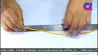 How to make silk thread anklets at home | silk thread jewellery | tutorial | Artkala 195