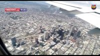 لحظات خاطره انگیز سفر بازیکنان بارسلونا به آمریکا