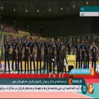 اهدا مدال برنز به تیم ملی والیبال ایران