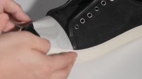 آموزش تمیز کردن و ترمیم کفش اسپرت مردانه فروشگاه اینترنتی بولگانو