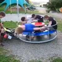 خطر مرگ با "چرخ و فلک زمینی"