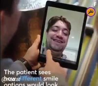 طراحی نرم افزاری که قبل از انجام ترمیم فرم دندان‌ها، فرم نهایی آن را نمایش می‌هد