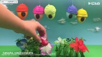 آموزش زبان فارسی و انگلیسی-کارتون انگلیسی برای کودکان-آموزش رنگ ها با زنبورها