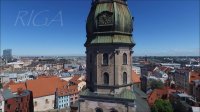 نمایش هوایی از دیدنی های شهر ریگا