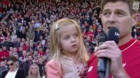 Steven Gerrard says goodbye to Anfield