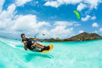 هیجان کایتینگ در جزیره یونیون