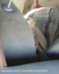 کشف و انهدام خودروی انتحاری داعش توسط حشدالشعبی