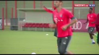 تمرینات امروز بایرن با حضور ویدال (95/05/29)