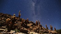 ویدیوی رقص ستارگان در آسمان بیابان آتاکاما