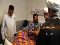 عیادت نمایندگان رهبری از مجروحان حادثه تروریستی اهواز