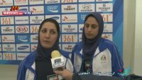 مصاحبه تیم کبدی بانوان بعد بازی فینال