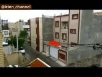 باران در زاهدان پس از طوفان