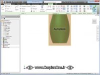 آموزش ابتدایی Design Bottle In Inventor LT 2015  طراحی یک بطری گام ششم