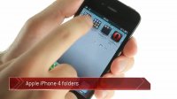 Apple iPhone 4 demo: Folders