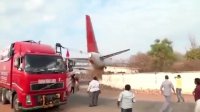 نابودی ایرباس A320 خطوط هوایی هند حین ارسال به فرودگاه