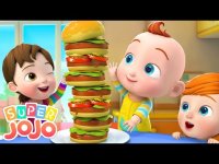 کارتون جوجو کوچولو : روز پیک نیک و شکل هندسی مواد غذایی ناهار