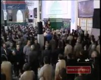 مراسم سوگواری امام حسین (ع) در حرم رضوی