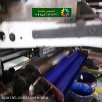 تولید پلاستیک فرش لوله ای با چاپ دو رنگ