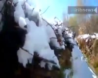 کوچه باغ های برفی سرزمین هزار چشمه سمیرم