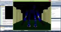 فیلم شبیه سازی ربات جنگجو با OpenGL
