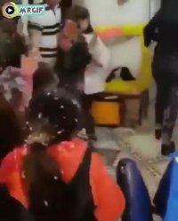 آتش گرفتن کودک در جشن تولدش