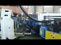 خمکن CNC سایز ۶۵ دارای رولینگ و پوش بند جهت خم کمان