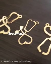 آویز با طرح گوشی پزشکی پرستاری