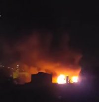 آتش سوزی در بازار تبریز