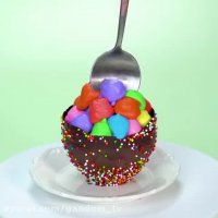 دستور تهیه و تزیین کیک های رنگی فانتزی - کیک آرایی حرفه ای