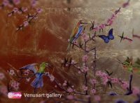 نقاشی ورق طلا